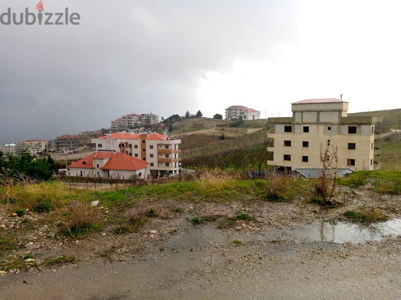 zahle dhour land 975 sqm for sale open view Ref#5929 0