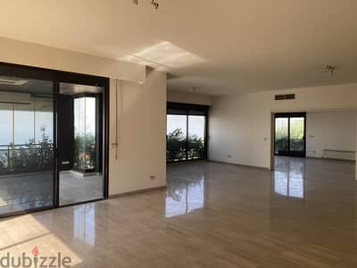 520 SQM Apartment in Naccache/Rabieh, Metn with Breathtaking Sea View