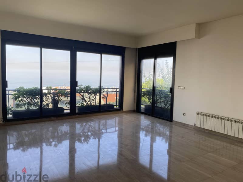 520 SQM Apartment in Naccache/Rabieh, Metn with Breathtaking Sea View 1