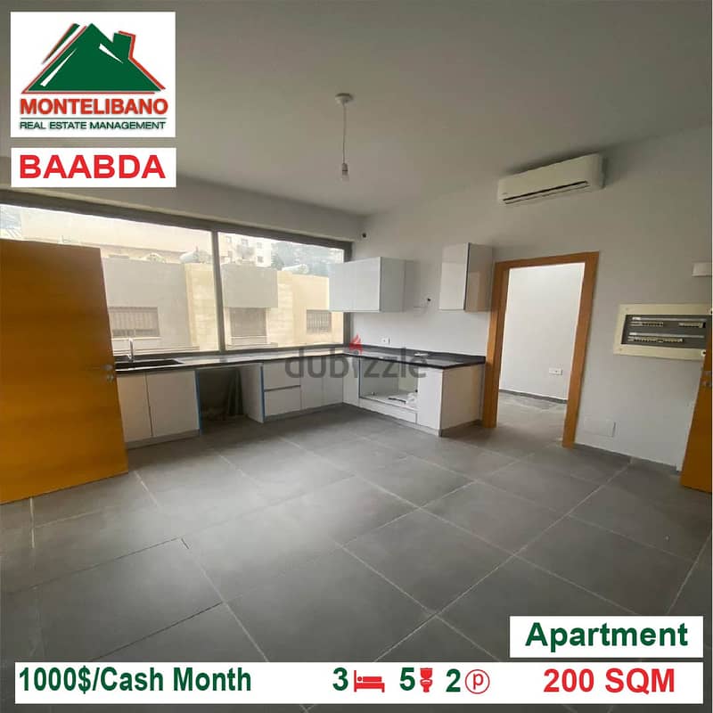 Apartment for Rent Located In Baabda 5