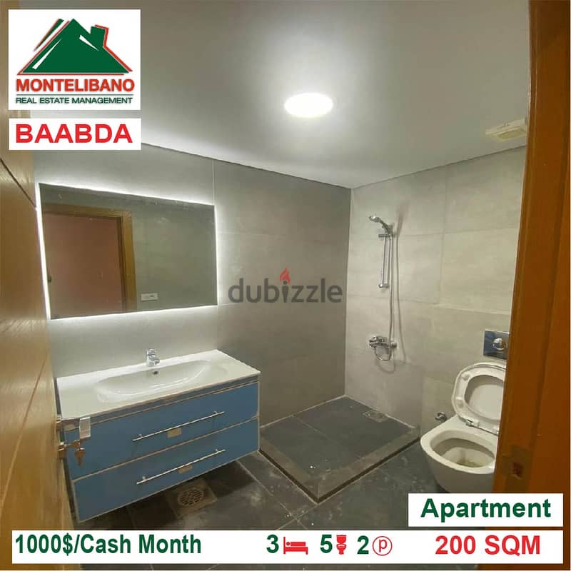 Apartment for Rent Located In Baabda 6