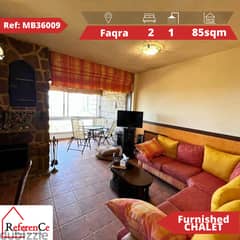 Prime location furnished chalet in faqra شاليه مفروش متميز في فقرا
