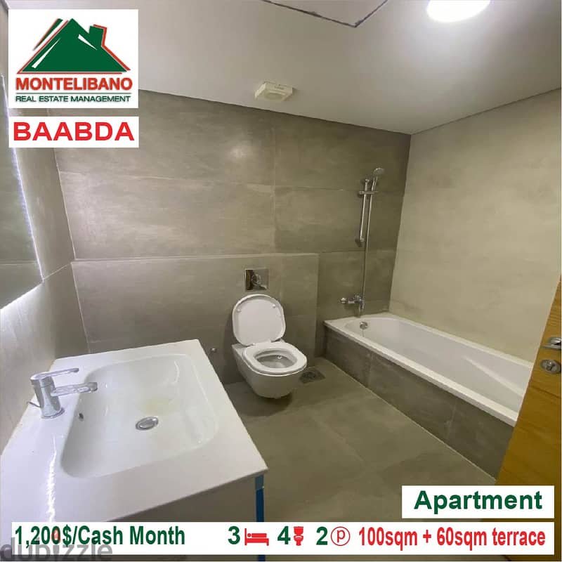 Apartment for rent located in Baabda 11