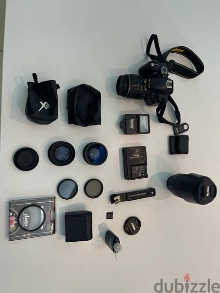 Nikon D3200 with all accessories 4