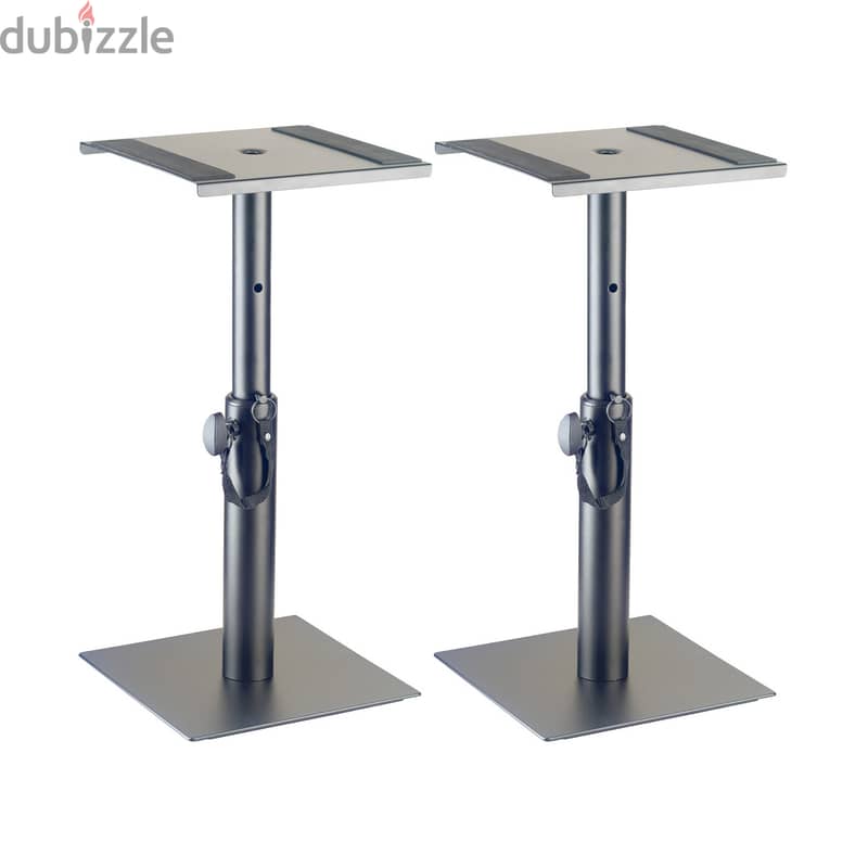 Stagg Two Height-Adjustable Monitor or Light Stands 0