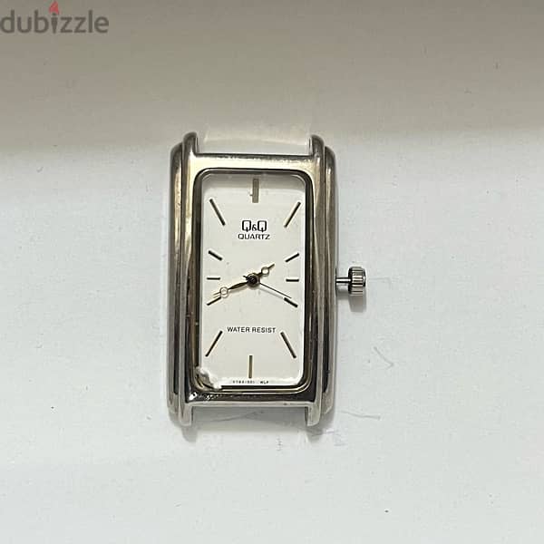 Q&q quartz stainless steel on sale back