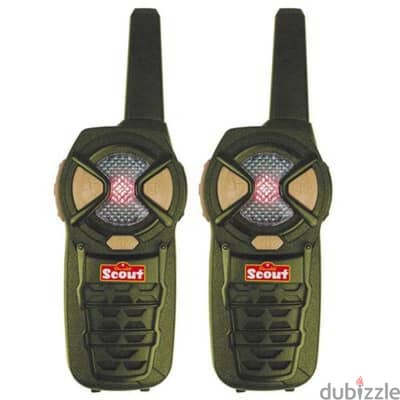 german store scout play walkie talkie