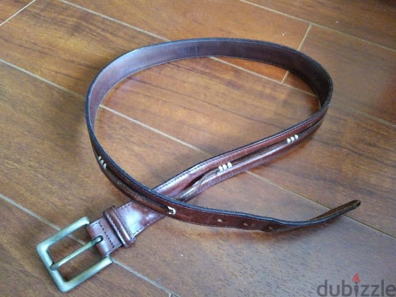 DKNY leather belt 0