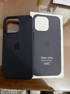 Iphone 13 pro silicone case black ( magsafe ) 0