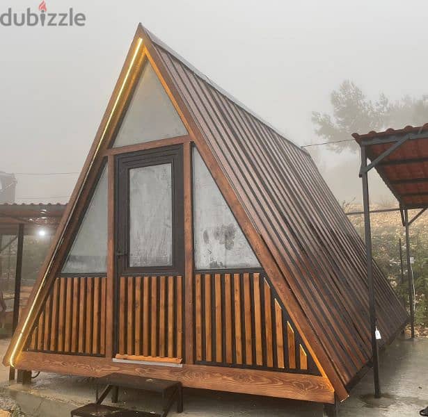 manufacture A SHAPE PREFAB HOUSE all size with all design 1