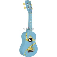 Stagg Traditional Soprano Ukulele with Giraffe Graphic