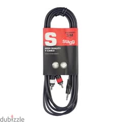 Stagg SYC3/MPS2CM E 3m Y Cable