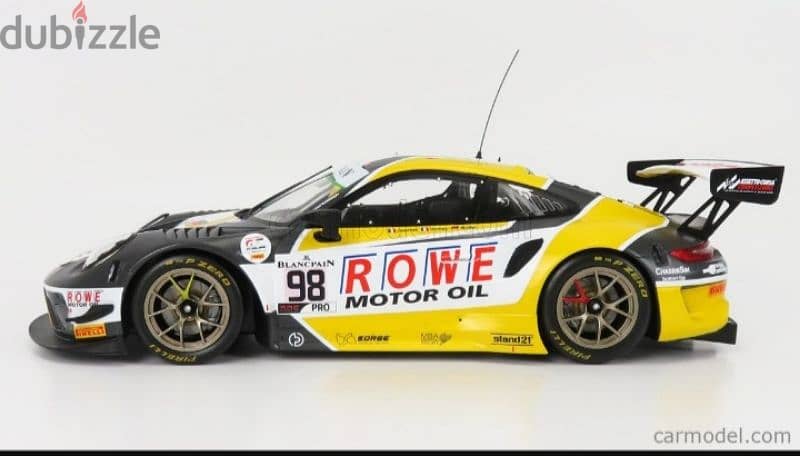 Porsche GT3 R (ROWE 2019) diecast car model 1;18 1