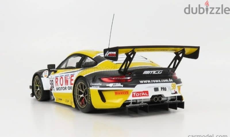 Porsche GT3 R (ROWE 2019) diecast car model 1;18 2