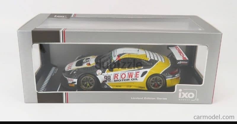 Porsche GT3 R (ROWE 2019) diecast car model 1;18 5