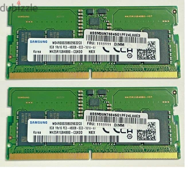 16GB (8GBX2) DDR5 4800 MHz 0