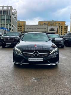 Mercedes Benz C200 coupe 2017 with 70,000km mileage super clean!!