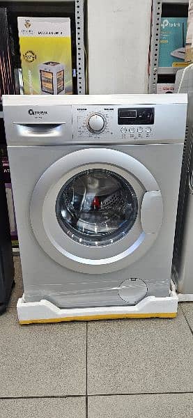 washing machine 7kg silver GENERAL غسالة 1