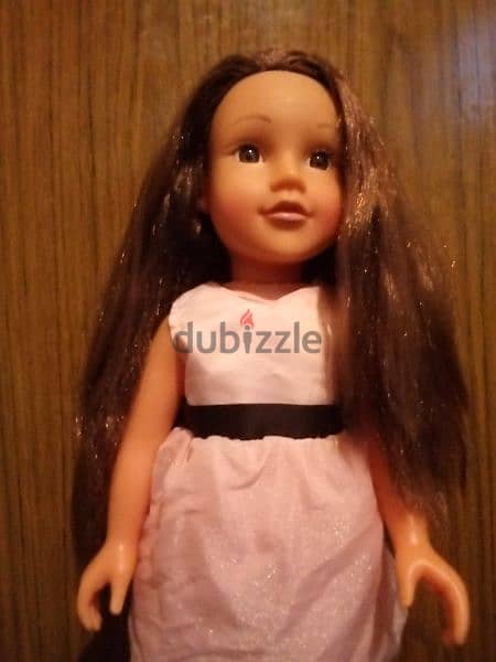 JOURNEY GIRL KYLA brunette large dressed doll 46Cm brown long hair=25$ 1