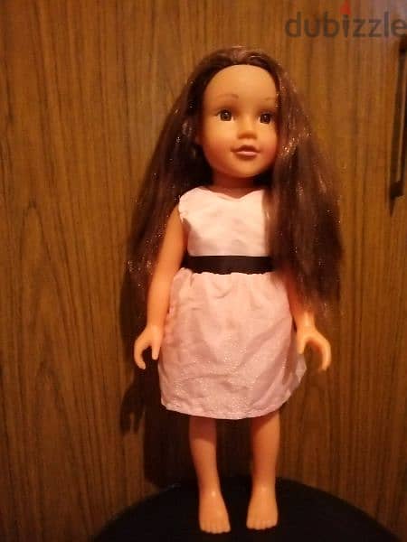 JOURNEY GIRL KYLA brunette large dressed doll 46Cm brown long hair=25$ 1