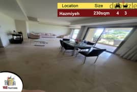 Hazmiyeh/Mar Takla 230m2 | 70m2 Terrace | Deluxe | Spacious Apartment