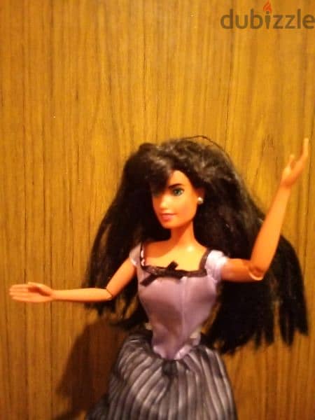 ESMERALDA THE HUNCHBACK OF NOTREDAME Disney Rare Mattel flex doll=22$ 6