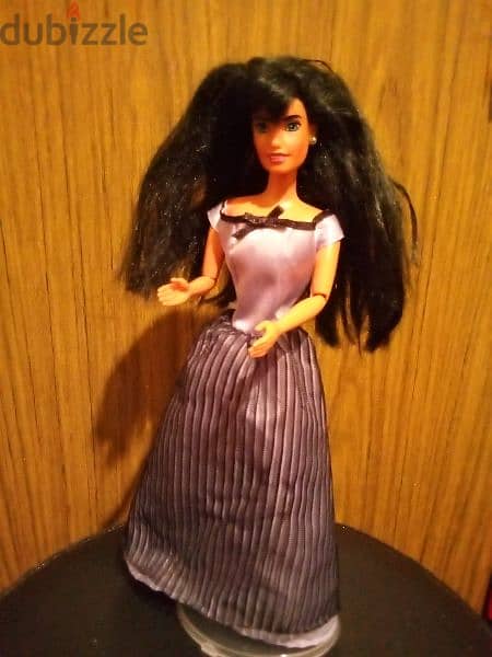 ESMERALDA THE HUNCHBACK OF NOTREDAME Disney Rare Mattel flex doll=22$ 8