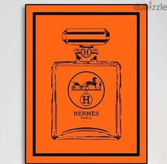 hand painted Hermes painting