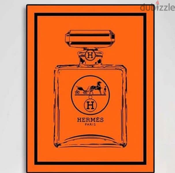 hand painted Hermes painting 0