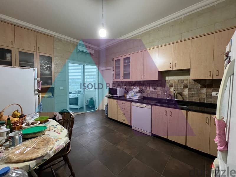 Decorated 231m2 apartment+35m2 garden+open view for sale in Jbeil Town 4