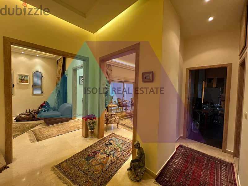 Decorated 231m2 apartment+35m2 garden+open view for sale in Jbeil Town 7