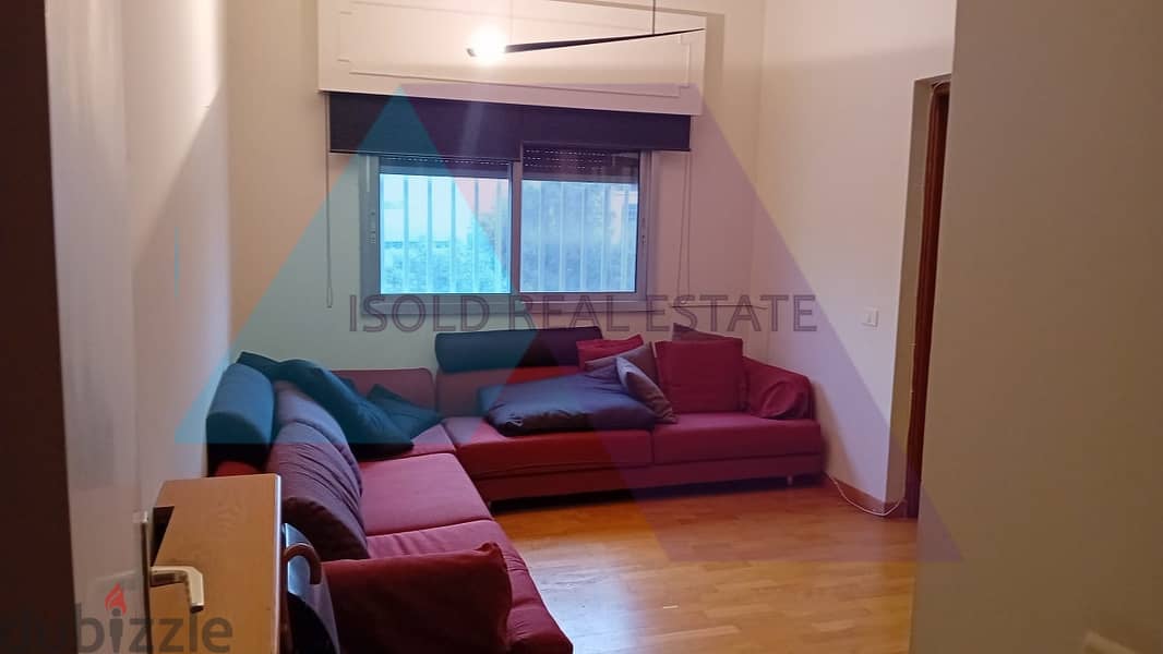 A furnished 220 m2 apartment for rent in Achrafieh, next USJ 2