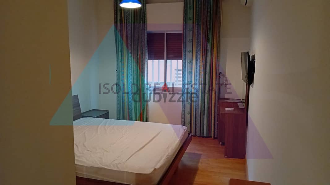 A furnished 220 m2 apartment for rent in Achrafieh, next USJ 11