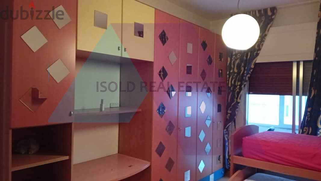 A furnished 220 m2 apartment for rent in Achrafieh, next USJ 16