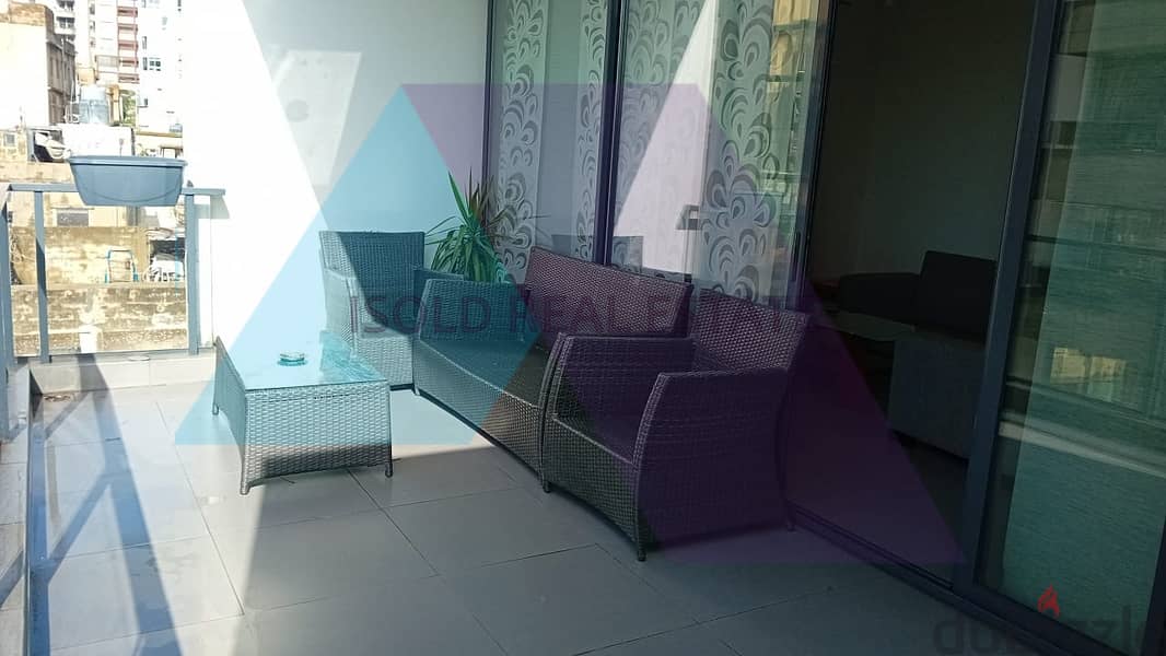 Newly  furnished 150 m2 apartment for rent in Achrafieh 1