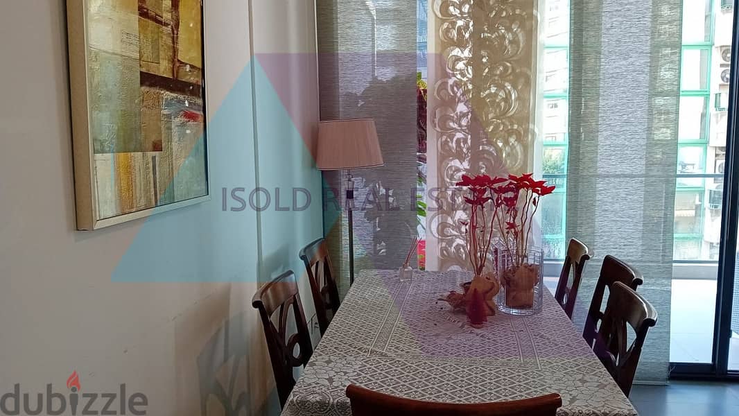 Newly  furnished 150 m2 apartment for rent in Achrafieh 2