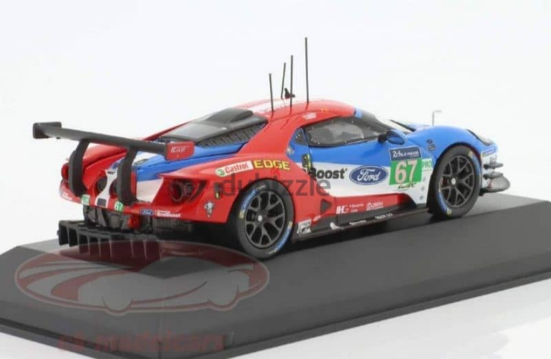 Ford GT (24h Le Mans 2017) diecast car model 1;43. 3