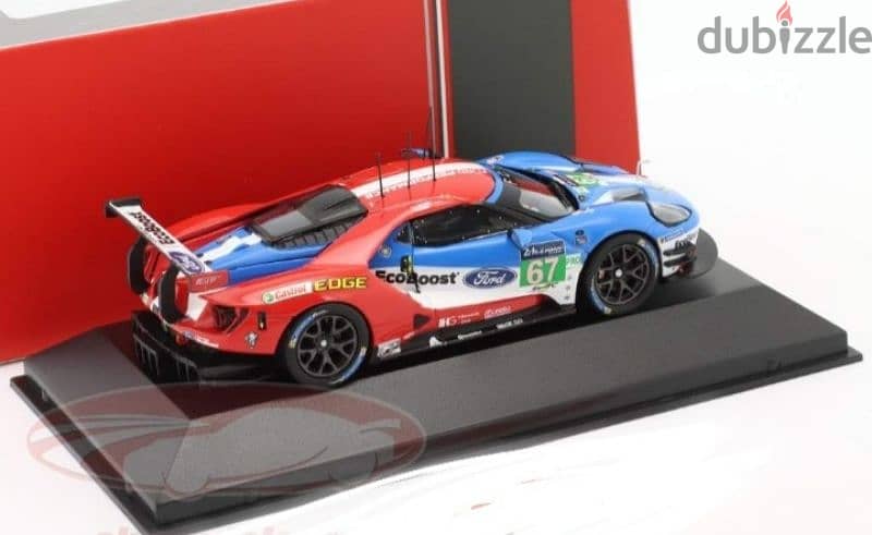 Ford GT (24h Le Mans 2017) diecast car model 1;43. 4