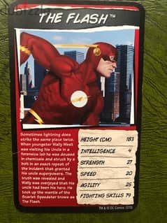 DC Universe card game Heroes & Villains Top trumps games
