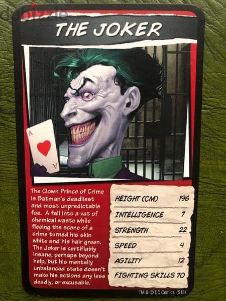 DC Universe card game Heroes & Villains Top trumps games 12