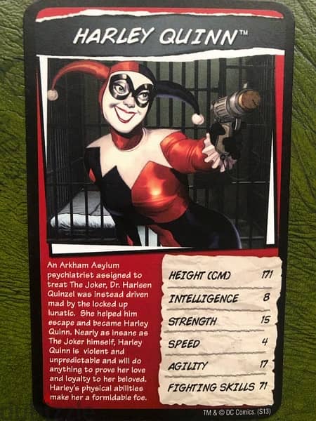 DC Universe card game Heroes & Villains Top trumps games 13