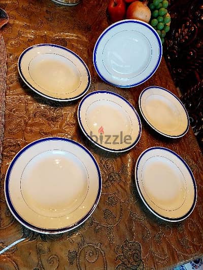 Plates - 6 Pieces  - اطباق عدد