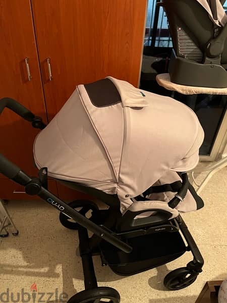 Inglesina 3 in 1 car seat stroller carrycot 4