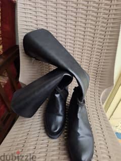 boots size 39 black 0