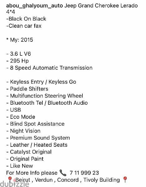 Jeep Grand Cherokee 4×4 Clean Carfax 18