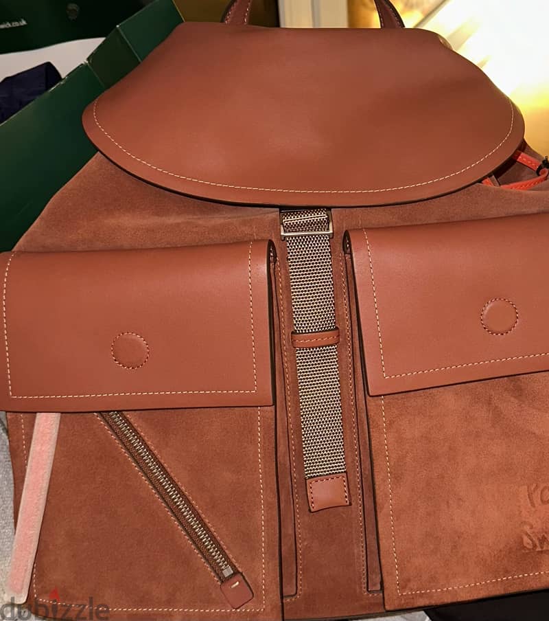 %100 Leather backpack by Paul Smith 3