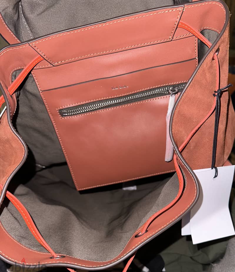 %100 Leather backpack by Paul Smith 7