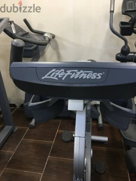 life fitness byke available we have also all sports equipment 7