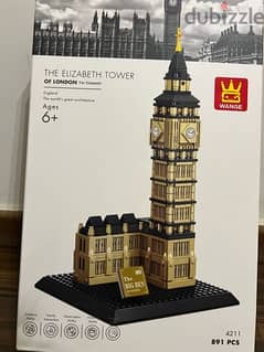 3D puzzle the big Ben of London 0