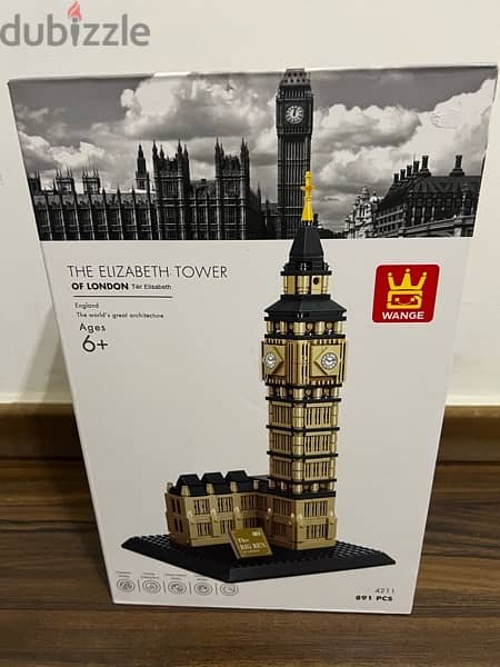 3D puzzle the big Ben of London 1